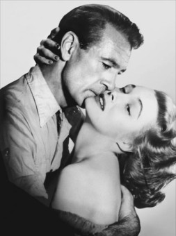 Roark and Dominique, 1949 film, via listal.com